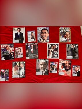 Lot of (17) Barack Obama magazines. Years 2008-2011